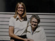 Kay Piper in a 1979 family photograph with her grandmother, about three years before Anna Lundi died at age 89.