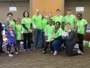 Clark County: Volunteers sorted through more than 2,200 donated items in the Martin Luther King Toiletries for Teens drive for Evergreen Public Schools&#039; high school students.