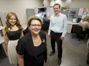 Elena Lawler, center, launched Northwest Interpreters Inc. in 1992 after arriving in Vancouver from Kazakhstan.