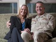 Lori Volkman, the wife of Navy Cmdr. Randy Volkman, started a blog to cope with her husband's deployments.