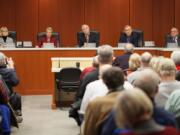 The new Clark County Council for 2016 sits down for its first meeting of the year on Tuesday.