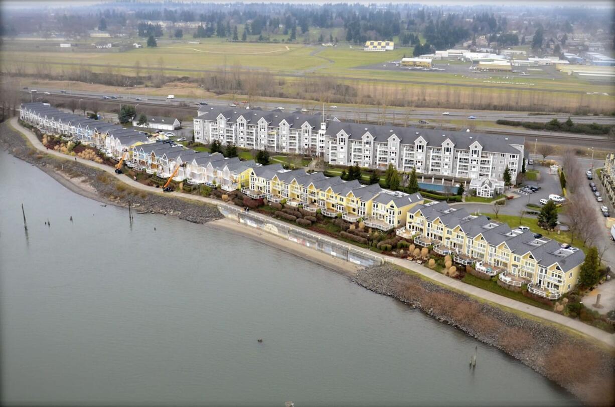 Columbia Way: The Village at Columbia Shores development is among the 2011 Community Associations Institute of Oregon's homeowner associations of the year.