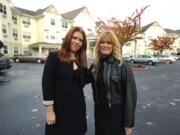 Tammy Thwaite, left, and Cindy Lamar are now co-presidents of LifeStyles Senior Housing Management LLC, which operates the growing Glenwood Place Senior Living complex.