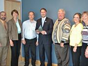 Esther Short: IQ Credit Union was honored April 9 for its support of the Children's Justice Center.