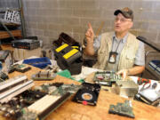 Volunteer Jerry Kurtti found his way to Empower Up, a nonprofit technology recycler, via the Retired Senior Volunteer Program, based in Hazel Dell.