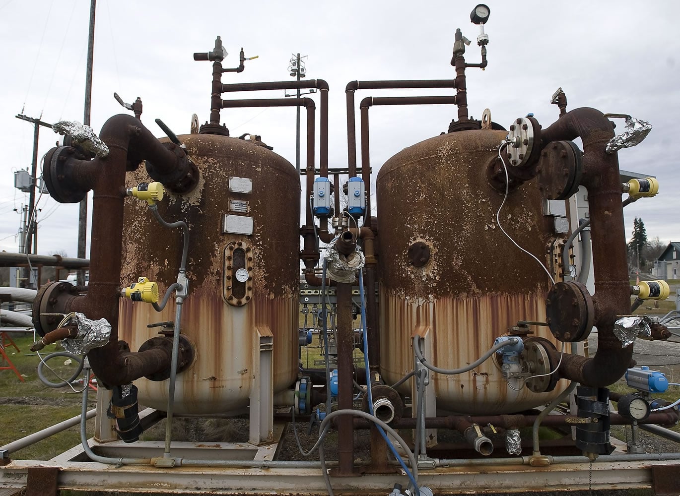 The steam-injection system used to clean Ridgefield's former Pacific Wood Treating site operated from 2004 to 2011, but some parts of the system appear worn well beyond their years.