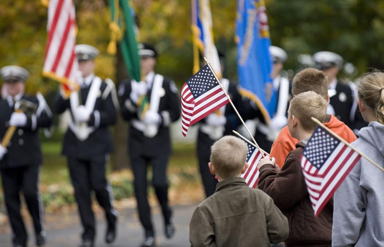 The Lough Legacy Veterans Parade at Fort Vancouver will be Saturday.