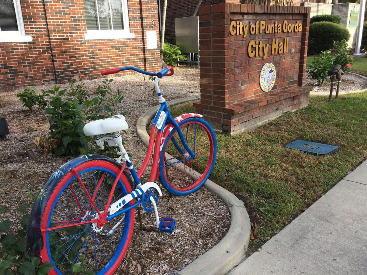 Bike art is just one part of the story of Punta Gorda, Fla.