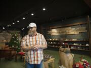 Randy Larson of Salmon Creek Outfitters talks about his business in Uptown Village on Dec.