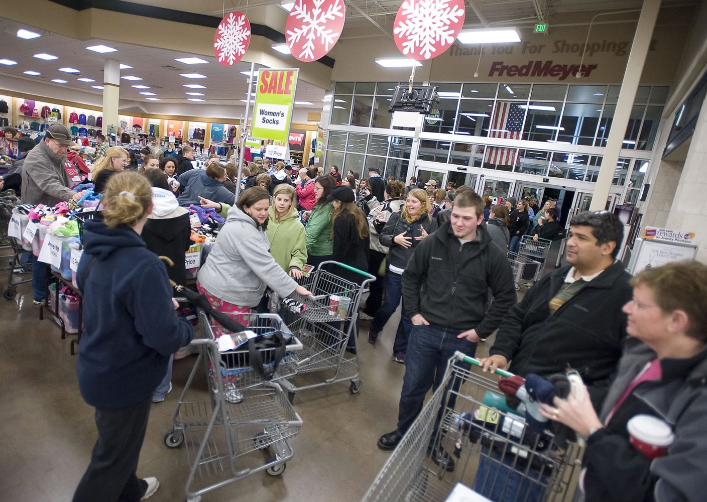 Traditional Black Friday lures bargain shoppers The Columbian