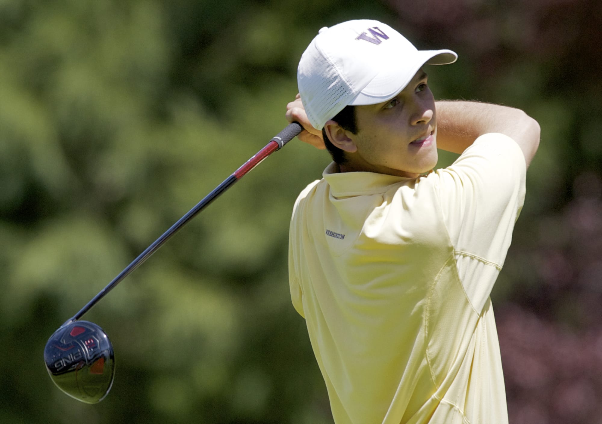 Gerrit Chambers, a Hockinson High grad playing for the University of Washington, shot a 71 in the U.S.