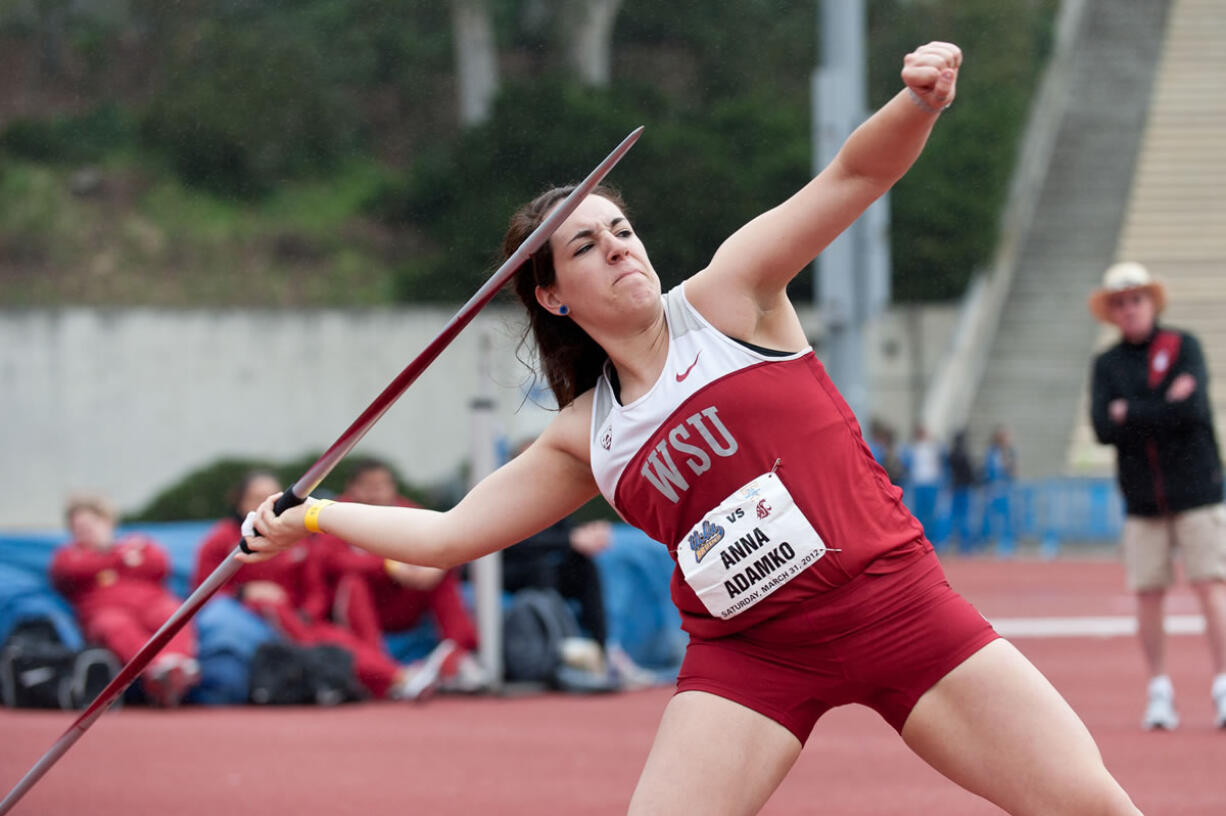 Anna Adamko, Washington State University track and field.