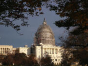 FILE - In this Nov. 22, 2015 file photo, The Capitol dome is seen on Capitol Hill. Its been like a long-delayed New Years resolution for the GOP.