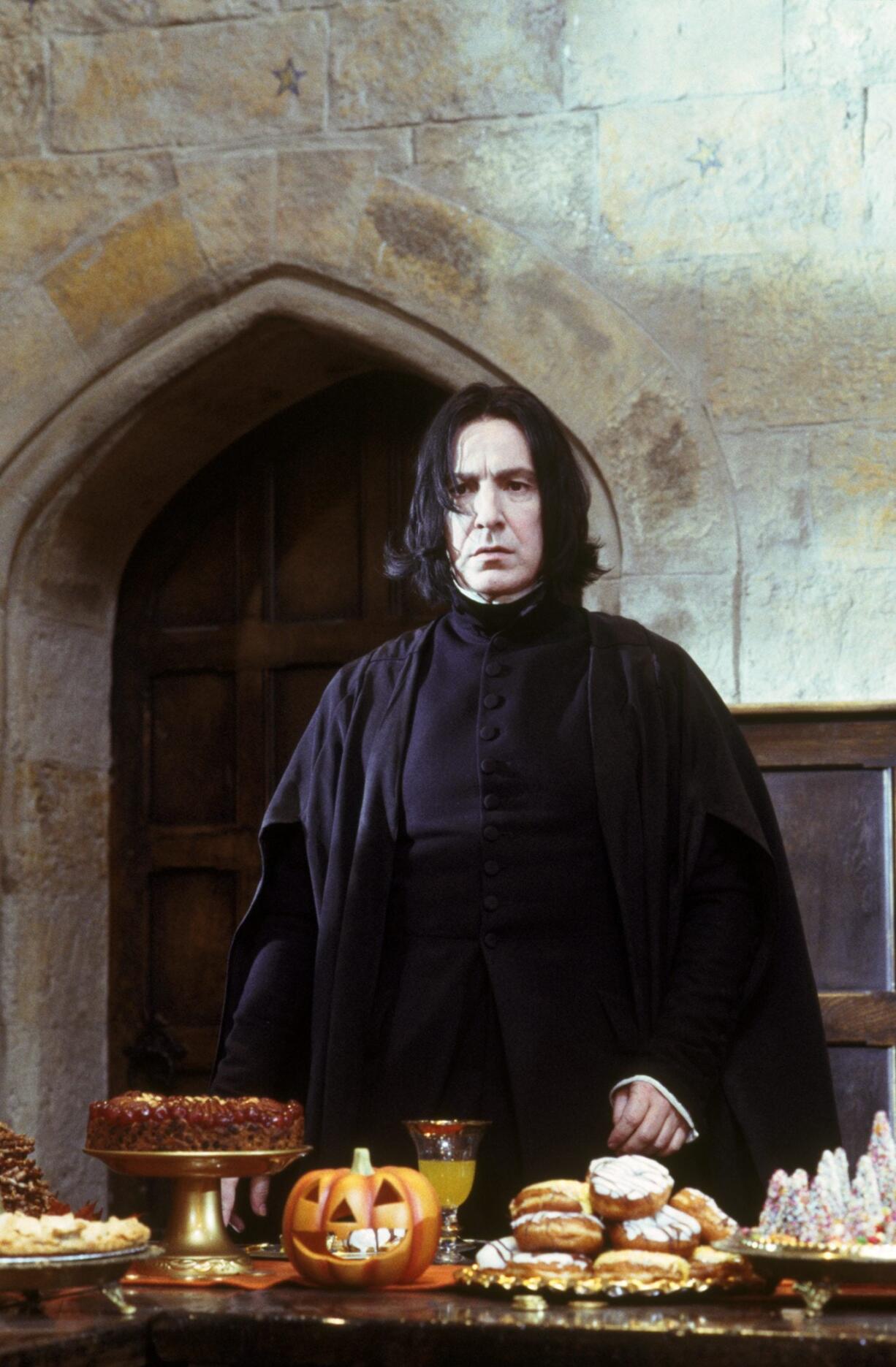 Kit-8  Professor Snape (ALAN RICKMAN) in Warner Bros.