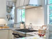 Design Galleria Kitchen &amp; Bath Studio
A kitchen designed by Matthew Quinn accentuates vertical lines.