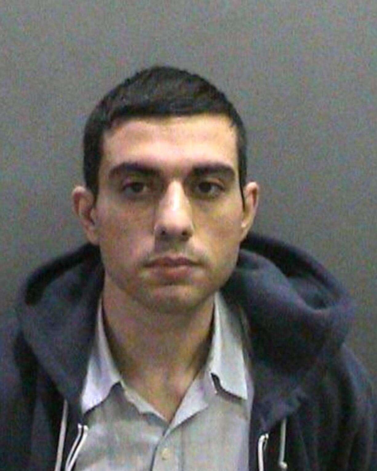 37-year-old Hossein Nayeri, one of three jail inmates charged with violent crimes, who escaped from the Central Men&#039;s Jail in Santa Ana, Calif.