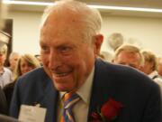 Ed Lynch, pictured recently, received the Vollum Award for Lifetime Philanthropic Achievement on Tuesday for his generous giving to various causes over the years.