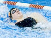 Kate Duvall, Whitworth University swimming.