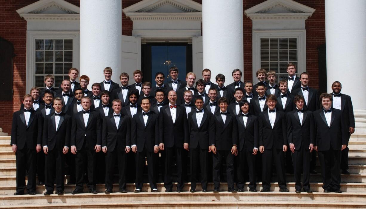 The University of Virginia Glee Club will perform March 4 at Union High School in Camas.