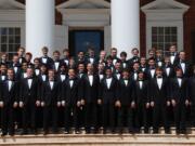 The University of Virginia Glee Club will perform March 4 at Union High School in Camas.