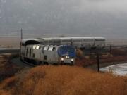 Amtrak's Coast Starlight passes through Southern Oregon in this undated photo.