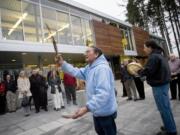 The city of Vancouver owes $16 million on the Firstenburg Community Center, shown here during an opening ceremony in 2006.