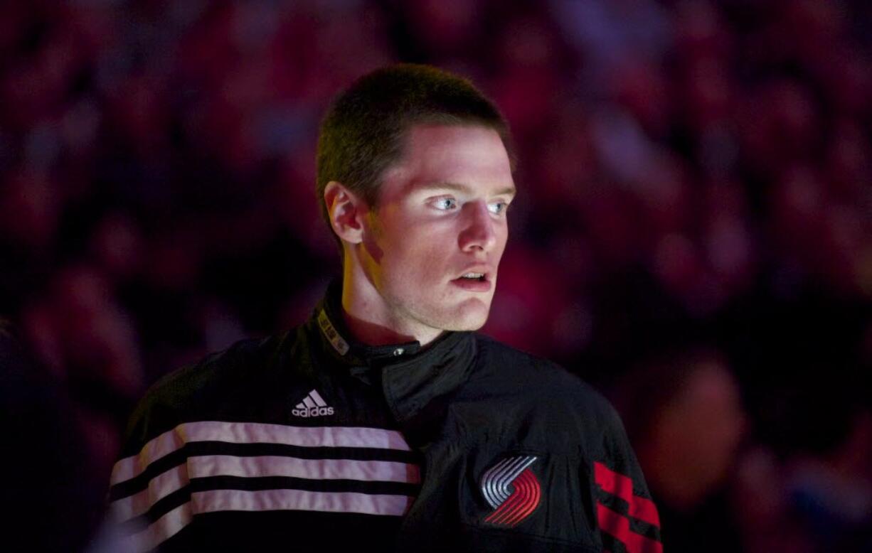 Portland Trail Blazers forward Luke Babbitt