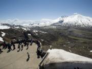 Hundreds of visitors made the trip to Johnston Ridge Observatory on Wednesday, May 18, 2011, thirty one years after the 1980 eruption of Mount St. Helens. Rep. Jaime Herrera Beutler, R-Camas, was urged in letter last week from 37 elected officials to take a harder look at a years-old question: Should Mount St.