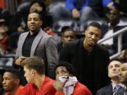 C.J. McCollum, left, and Damian Lillard have shown they can co-exist in the Portland Trail Blazers backcourt.