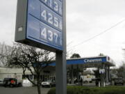 After remaining stubbornly high, the average price for gasoline in Vancouver dropped by 17 cents in the past week to $4.10, AAA Oregon/Idaho reported.