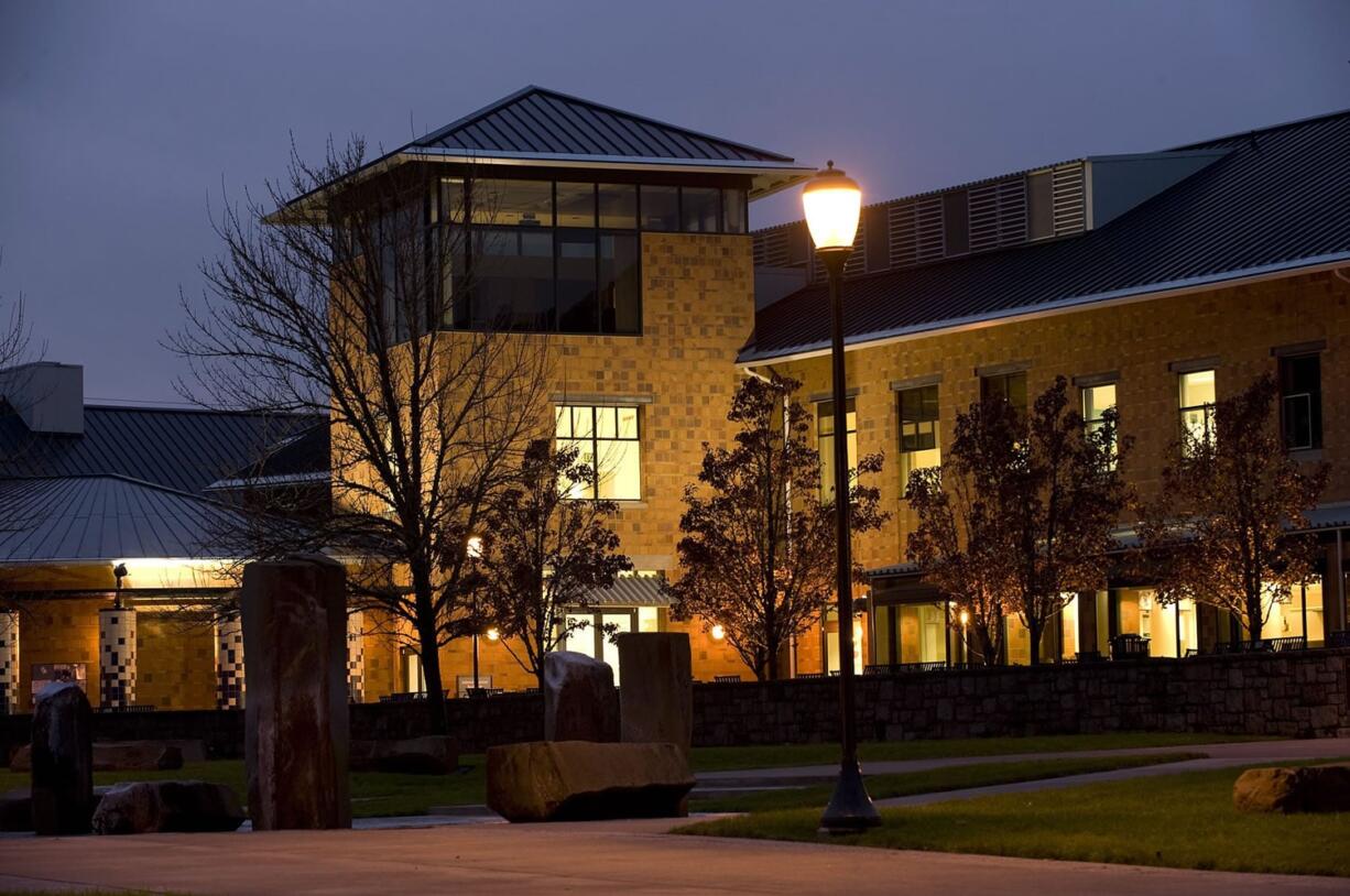 A view of Washington State University Vancouver's Salmon Creek campus.