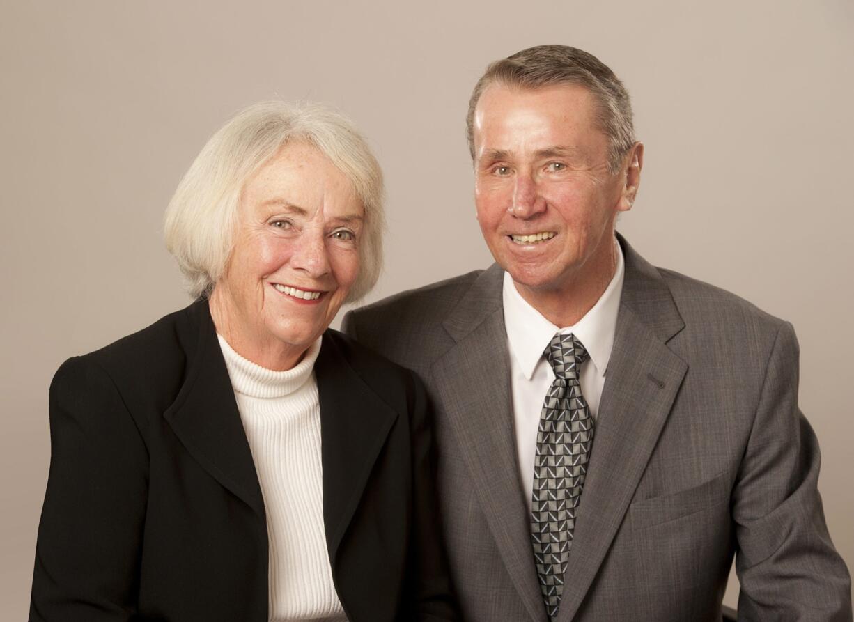 Kay and Jim McClaskey were named the Community Foundation for Southwest Washington&#039;s philanthropists of the year in 2013. Jim died late Saturday after a four-year battle with cancer.