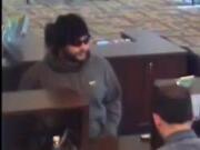 Police are seeking this man in connection with a Friday robbery at an Umpqua Bank branch in Hazel Dell.(Clark County Sheriff's Office)