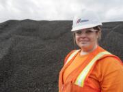 Katie Summers is a quality control tech at CEMEX in east Vancouver.