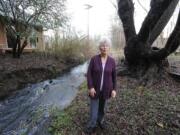 Eileen Anderson, who has lived alongside Peterson Creek for 41 years, was eager to accept help when the Vancouver Watersheds Alliance came knocking.