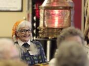 Anni DuFresne Beach attends the 50th anniversary celebration of the Fort Vancouver Seafarers Center on Sunday. She is credited with sparking the idea that led to the creation of the center.