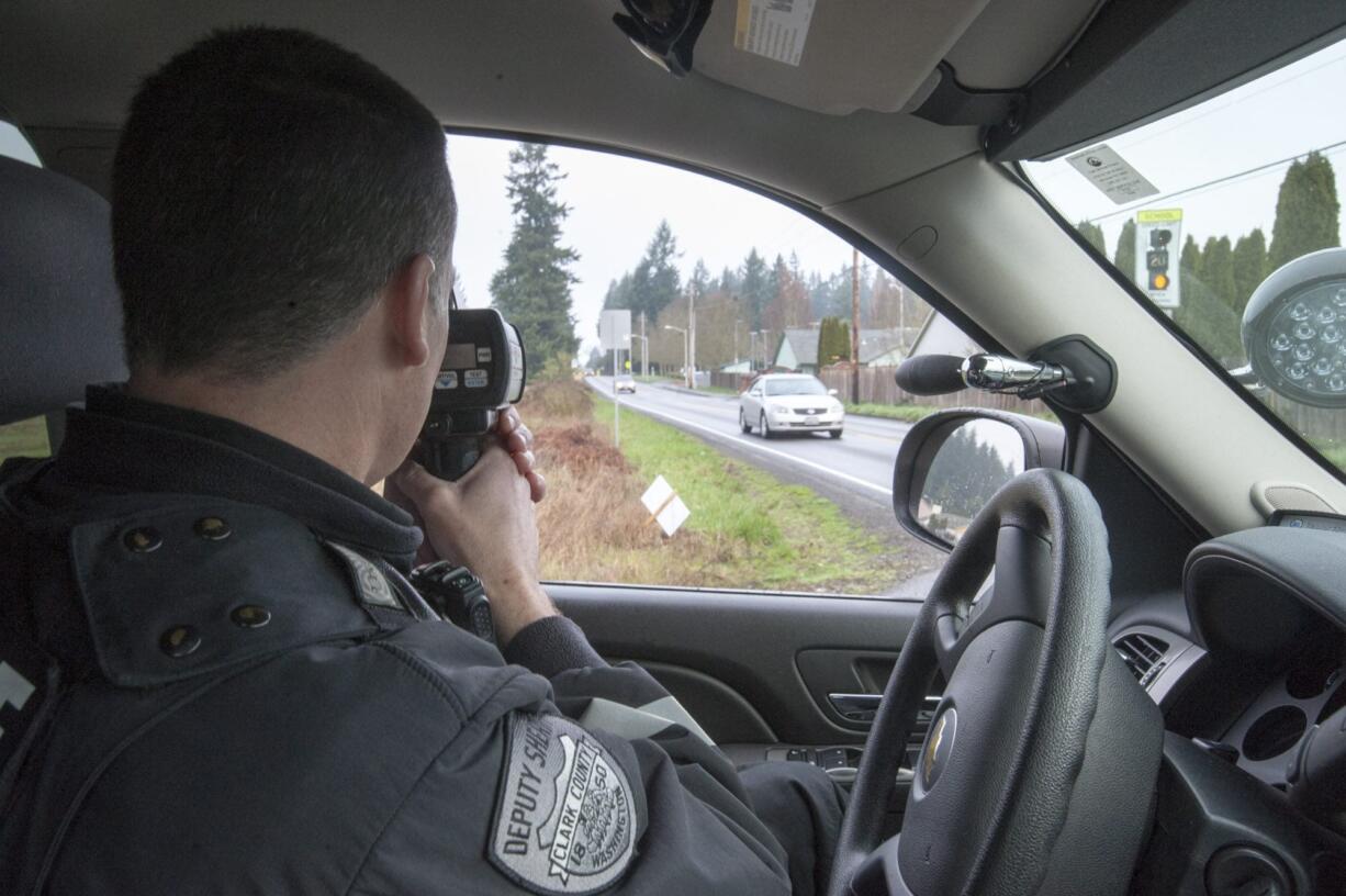 Deputy Sheriff Todd Young, who works in the Clark County Sheriff's Office traffic unit, said that he works school zones as much as he can. When he's patrolling the areas, he's keeping an eye out for his top three violations: people using their cell phones while driving, people driving without a seatbelt on and people speeding.