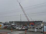 The Cowlitz Tribe's casino-resort is beginning to take shape on its reservation west of La Center.