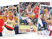 CJ McCollum (left), Damian Lillard and Allen Crabbe have all made an impact for the Blazers this season.