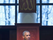 During his visit to the Islamic Society of Baltimore on Wednesday, President Barack Obama rebuked the entertainment industry for underplaying the role of everyday Muslim-Americans.