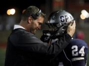 Rory Rosenbach, who guided the Glacier Peak High School football program for eight season, has been hired as the new head coach at Union (Joe Dyer / The Everett Herald)