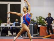 Jordan Chiles of Vancouver won her first international all-around title at the City of Jesolo Trophy meet March 19 in Jesolo, Italy.