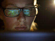 The light emitted from computers, laptops, smartphones, tablets and other devices -- called blue light -- can have adverse effects on a person&#039;s eye health.