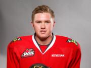 Alex Overhardt, Portland Winterhawks center (2015-16 season)