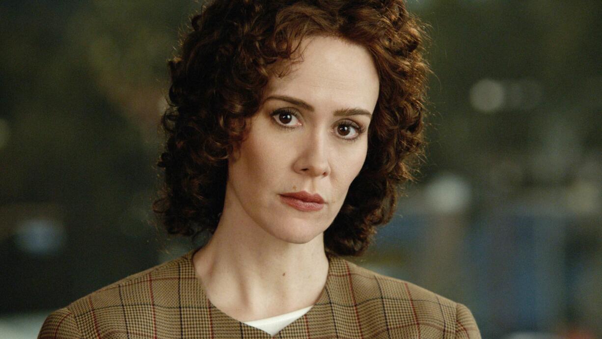 A wigged Sarah Paulson portrays Marcia Clark in &quot;American Crime Story: The People v. O.J. Simpson&quot; on FX.