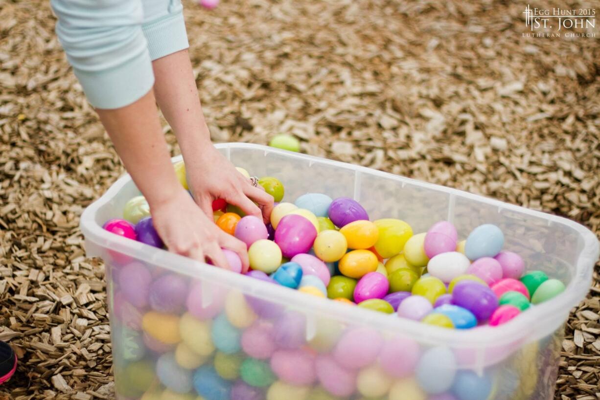 St. John Lutheran Church will host an Easter egg hunt March 19 at the church.