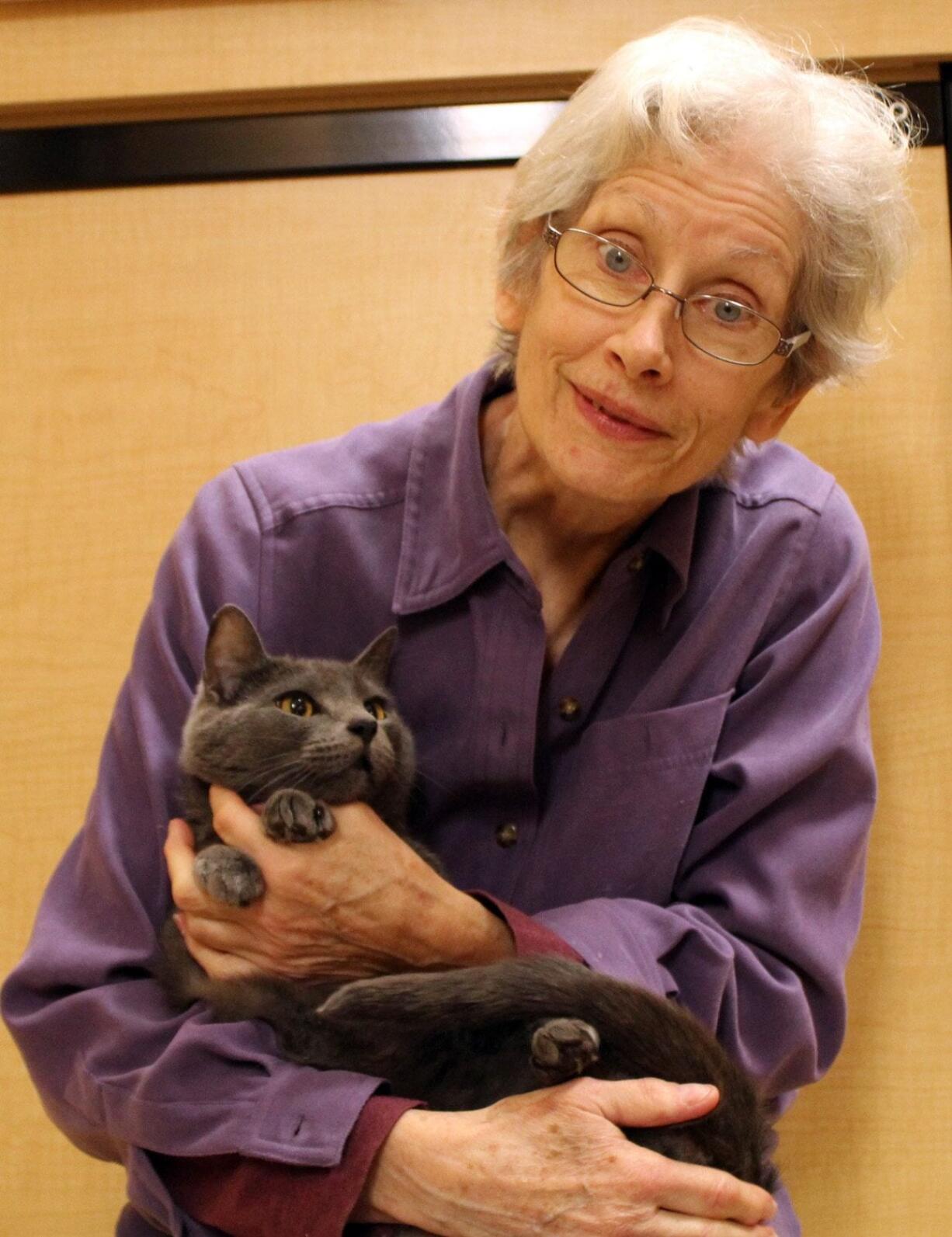 East Minnehaha: Katherine Tucker was Furry Friends top volunteer in 2015, with 335 hours logged for the nonprofit, no-kill cat rescue organization.