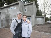 After living in Arizona for 16 years, Stefan and Angela Walz returned to Vancouver and had trouble finding an affordable home. Their solution: They bought an unfinished concrete home. &quot;We&#039;ve had a lot of people come by and say these are just like the houses that my family builds in Mexico,&quot; Stefan said.