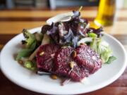 Field greens salad is served Feb. 26 at La Bottega in downtown Vancouver.