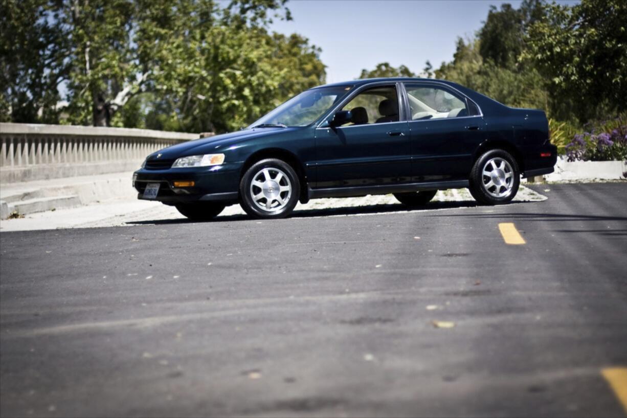 The 1995 Honda Accord is popular among car thieves.